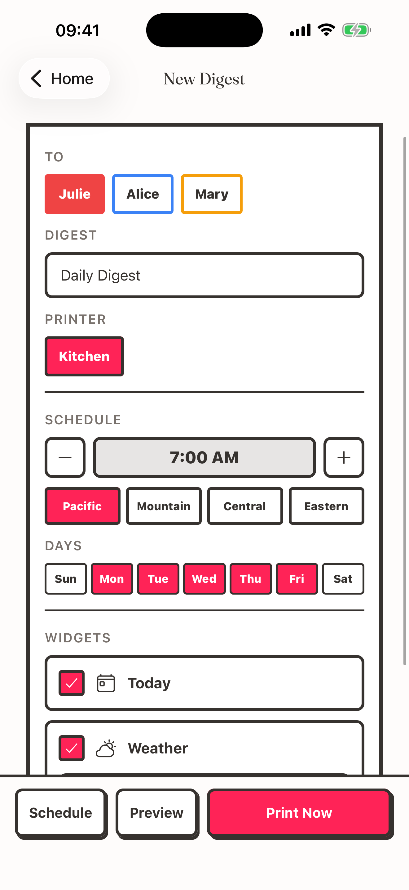 Attagram app screenshot 4