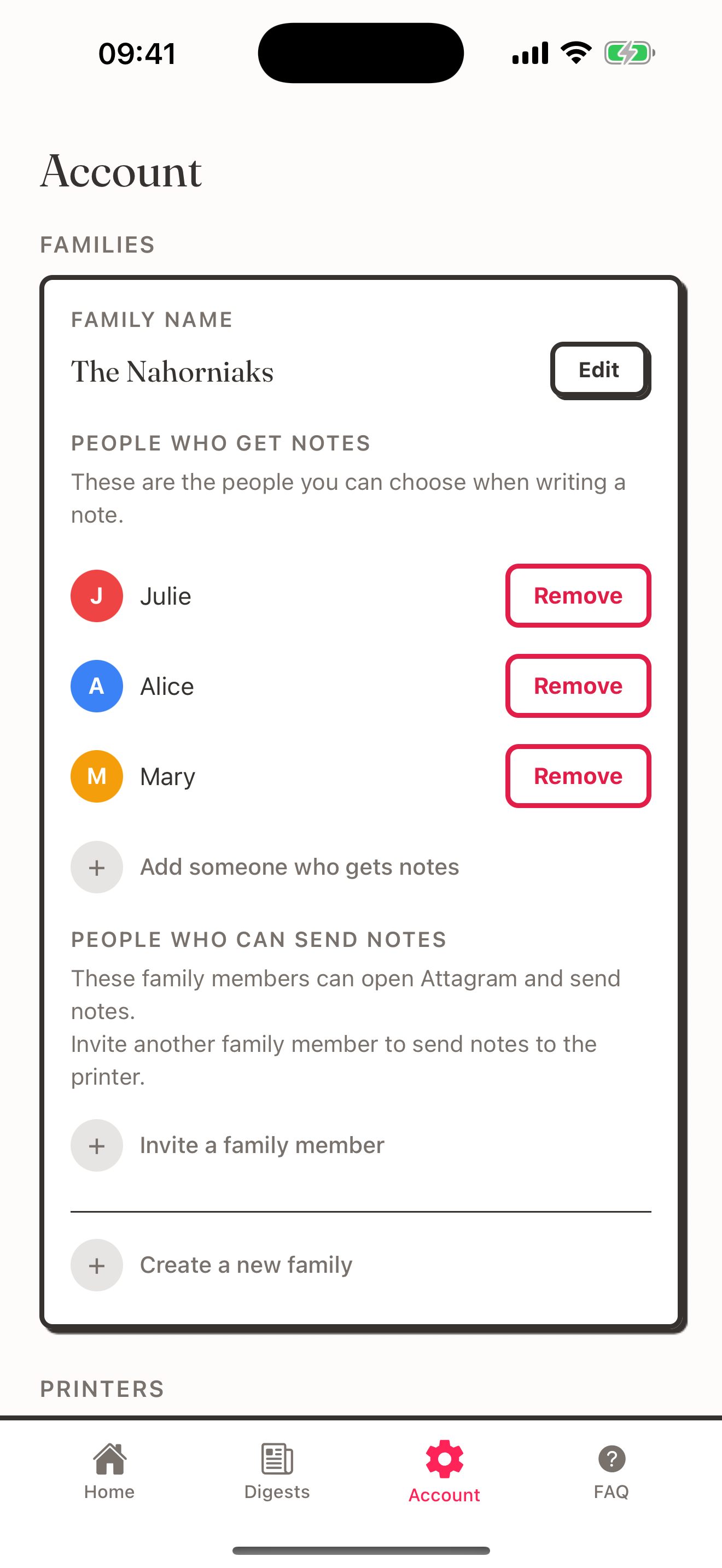 Attagram app screenshot 5